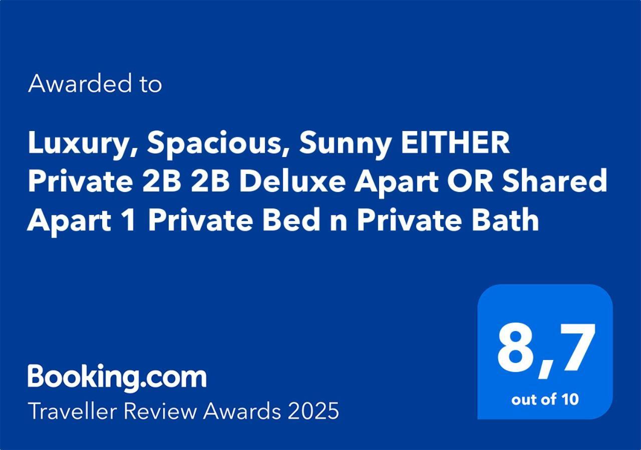 Either Private 2B2B Or Shared 1B1B, Luxury, Bright, Spacious Berlin Exteriör bild